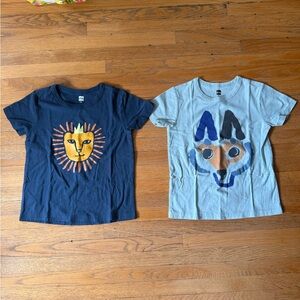 NWOT Tea Collection Set of 2 Boys Tees